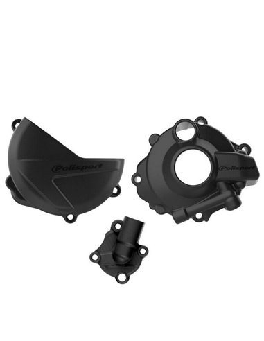 Protector tapa de embrague, encendido y bomba de agua POLISPORT - Honda CRF 250 R (18-22) 90957