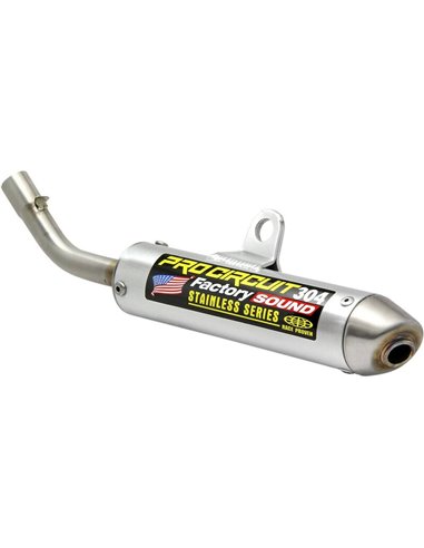 Silencioso Pro Circuit 304 KTM/Husqvarna: aluminio, tapa de acero inox 1051665