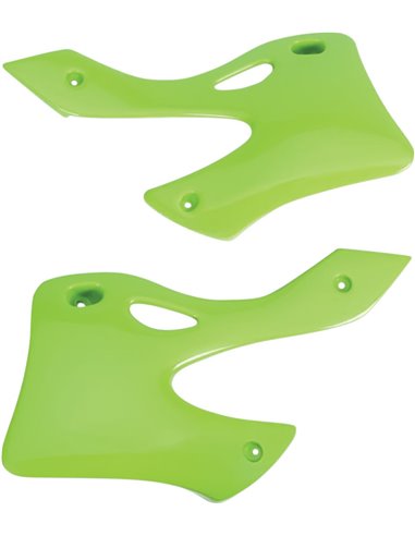 Radiador cobre UFO-Plast Kawasaki verde KA03720-026