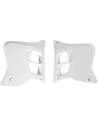 Radiator covers UFO-Plast Yamaha white YA02856-046