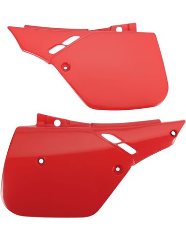 Rear side covers UFO-Plast Honda red HO02604-061