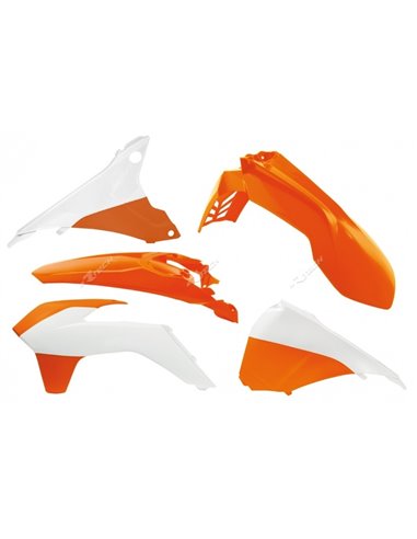 Kit de plástica RACETECH (5 piezas) - Color OEM R-KITKTM-OEM-495