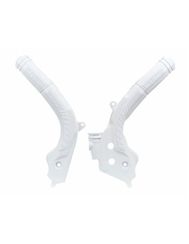 Protector de Chasis Bi-Material RACETECH Blanco R-PRTKTMBN001