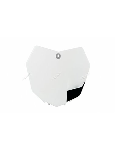 Portanúmeros delantero RACETECH Blanco KTM R-TBKTMBN0013