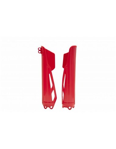 Protectores de horquilla RACETECH - rojo R-PSCRFRS0019