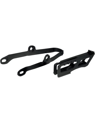 Chain guide + skate UFO-Plast Kawasaki black KA04710-001