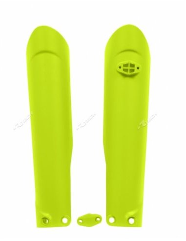 Protectores de horquilla RACETECH - amarillo fluorescente R-PSKTMGF0015