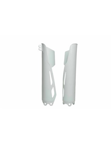 Protectores de horquilla RACETECH - blanco R-PSCRFBN0019