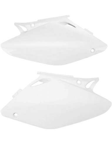 Rear side covers UFO-Plast Honda white HO03694-041