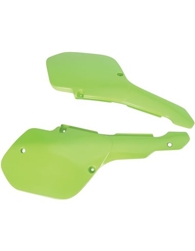 Tampas laterais traseiras UFO-Plast Kawasaki verde KA02704-026