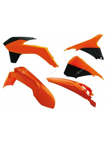 Kit de plástica RACETECH (5 piezas) - Color OEM R-KITKTM-OEM-415