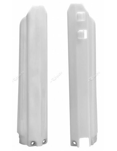 Protectores de horquilla RACETECH - blanco R-PSYZ0BN0003