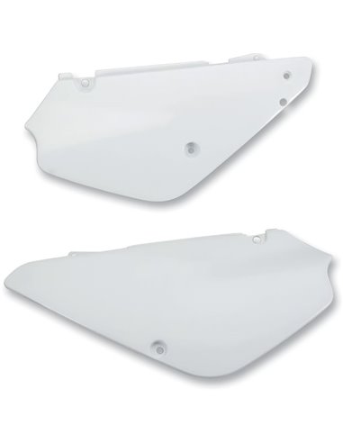 UFO-Plast rear side covers Suzuki white SU03970-041