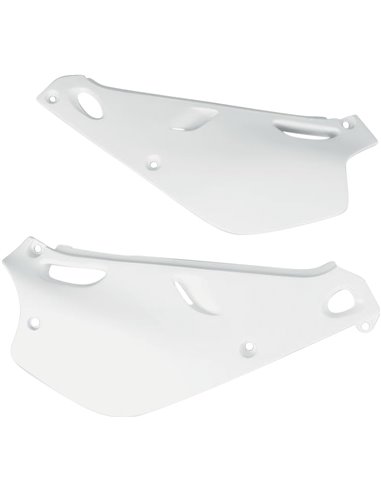 O lado traseiro do UFO-Plast cobre Yamaha branco YA02876-046