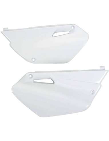 O lado traseiro do UFO-Plast cobre Yamaha branco YA03856-046