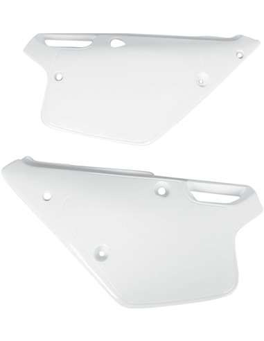 O lado traseiro do UFO-Plast cobre Yamaha branco YA02834-046