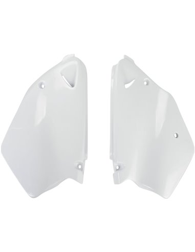 O lado traseiro do UFO-Plast cobre Yamaha branco YA02899-046