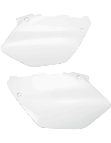 O lado traseiro do UFO-Plast cobre Yamaha branco YA03847-046