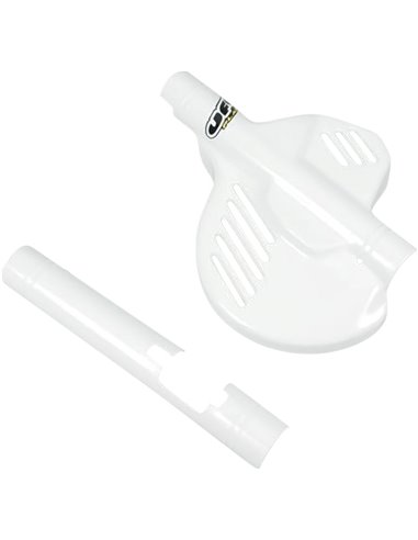 Protector de disc davanter UFO-Plast Honda blanc HO02605-041