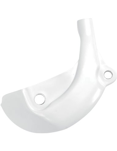 Front brake cable protector UFO-Plast Yamaha white YA03816-046