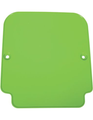 Porta-nombre davanter UFO-Plast Kawasaki verd KA02707-026