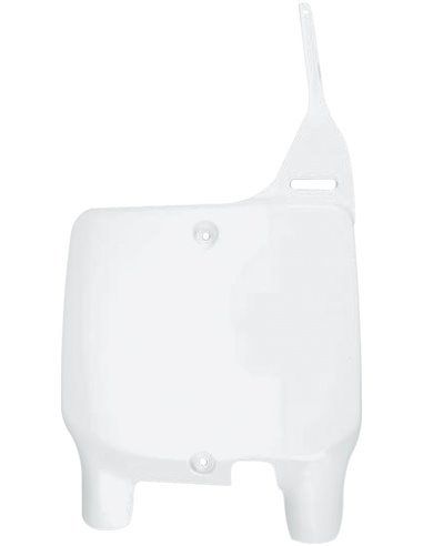 Porta-nombre davanter UFO-Plast Suzuki blanc SU03904-041