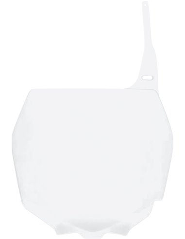 Porta-nombre davanter UFO-Plast Suzuki blanc SU03989-041