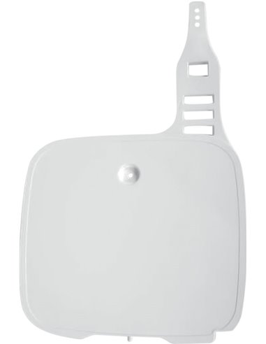 Porta-número frontal UFO-Plast Yamaha branco YA02805-046