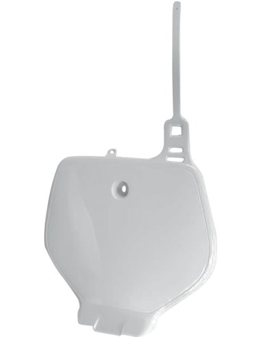 Porta-nombre davanter UFO-Plast Yamaha blanc YA02853-046