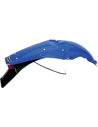 Garde-boue arrière avec pilote UFO-Plast bleu Yamaha YA03814T-089