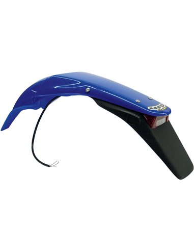 Garde-boue arrière avec pilote UFO-Plast bleu Yamaha YA03868-089