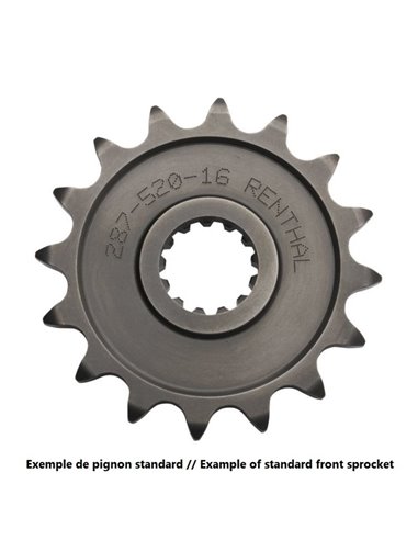 RENTHAL Steel Standard Front Sprocket 501 - 520 501--520-13P