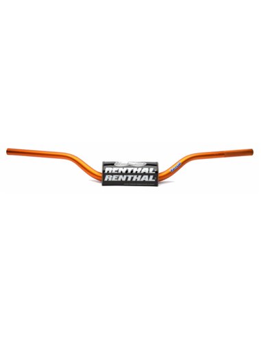 Manillar Renthal Fatbar SX85 13- naranja con protector negro 831-01-OR 831-01-OR