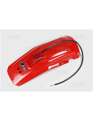 Garde-boue arrière avec pilote UFO-Plast Honda rouge HO02650-069