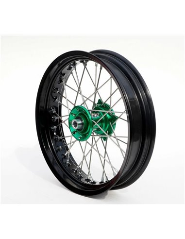 Rueda delantera completa RFX Race SM 17x3,50 FXWH 20004 55GN