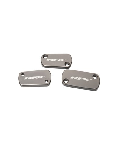 Kit de tapa de depósito RFX Pro (gris mineral) - Kawasaki KXF450 FXRC2120099H2