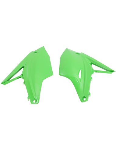 UFO-Plast rear side covers Kawasaki green