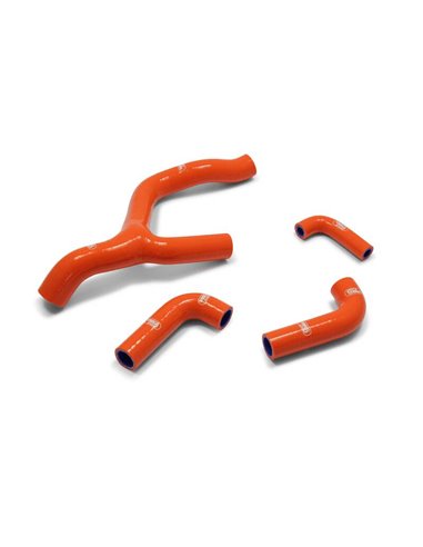 SAMCO Radiator Hoses - 4 KTM/Husqvarna HUS-24BLUE