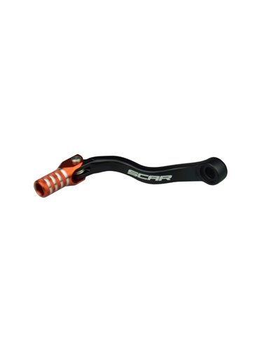 Pedal de cambio SCAR - Negro / Puntera naranja GSL506