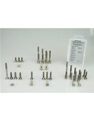 Kit de tornillos de titanio para motor SCAR STIMENG250SX