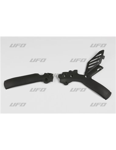 Protector de chasis negro For Ktm Kt04001001 UFO-Plast