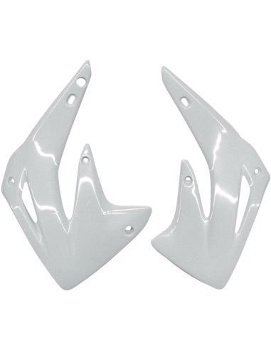 Cache radiateur Honda Cr85 blanc Ho03630-041 UFO-Plast