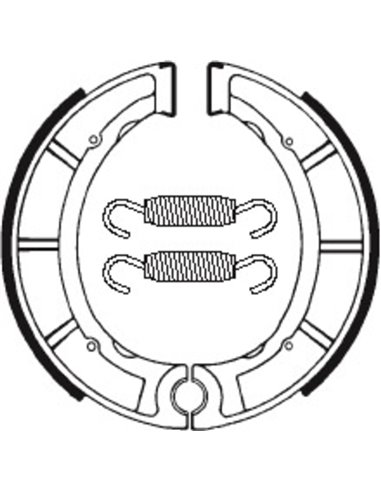 Zapatas de freno Tecnium BA035 BA035