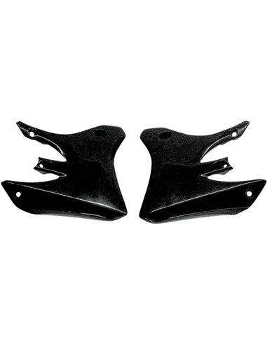 Tampas do radiador Yamaha Wr250-450F pretas Ya03867-001 UFO-Plast