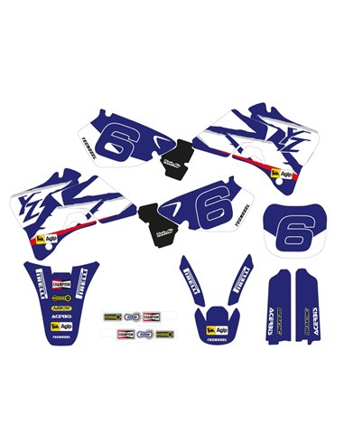 Kit adhesivos TECNOSEL Team Yamaha 1998 22V02