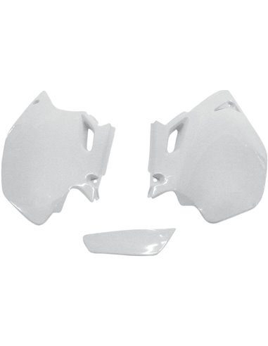 Caches latéraux Yamaha Wr250-450F blanc Ya03866-046 UFO-Plast