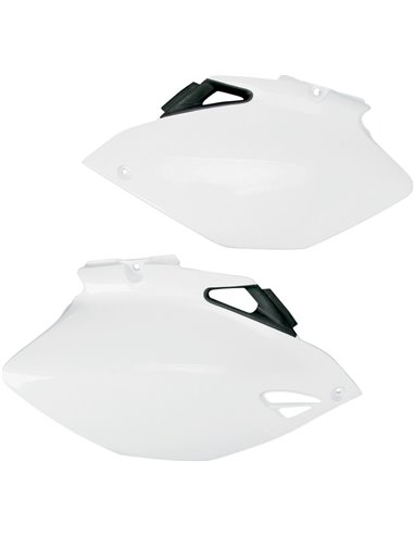 Tapas laterales Yamaha Yz250-450F blanco Ya03883-046 UFO-Plast