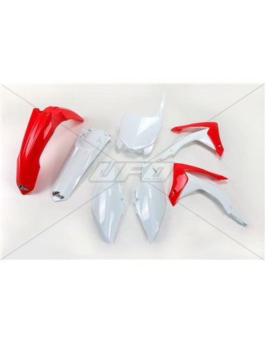 Kit de Plástica UFO OEM Color Rojo / Blanco Honda CRF250R / 450R HOKIT116@999