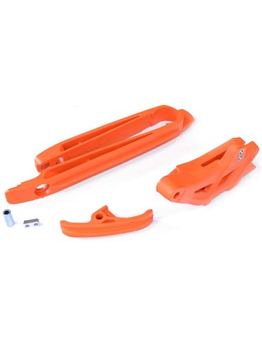 Guiacadenas + patín UFO KTM Husqvarna naranja KT04005-127 KT04005-127