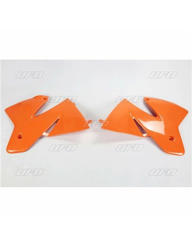 Plásticos laterales de radiador UFO KTM naranja KT03040-127 KT03040127